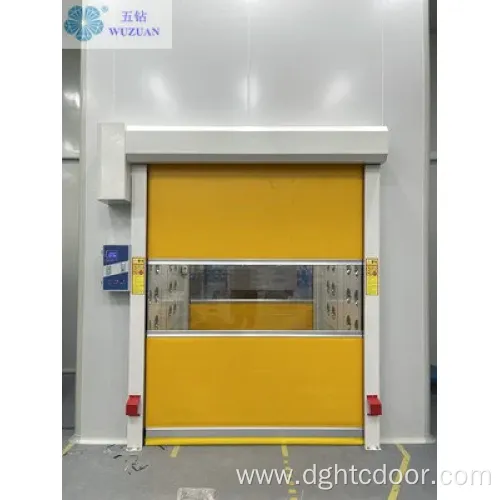 PVC High Speed Radar Rolling Shutter Door